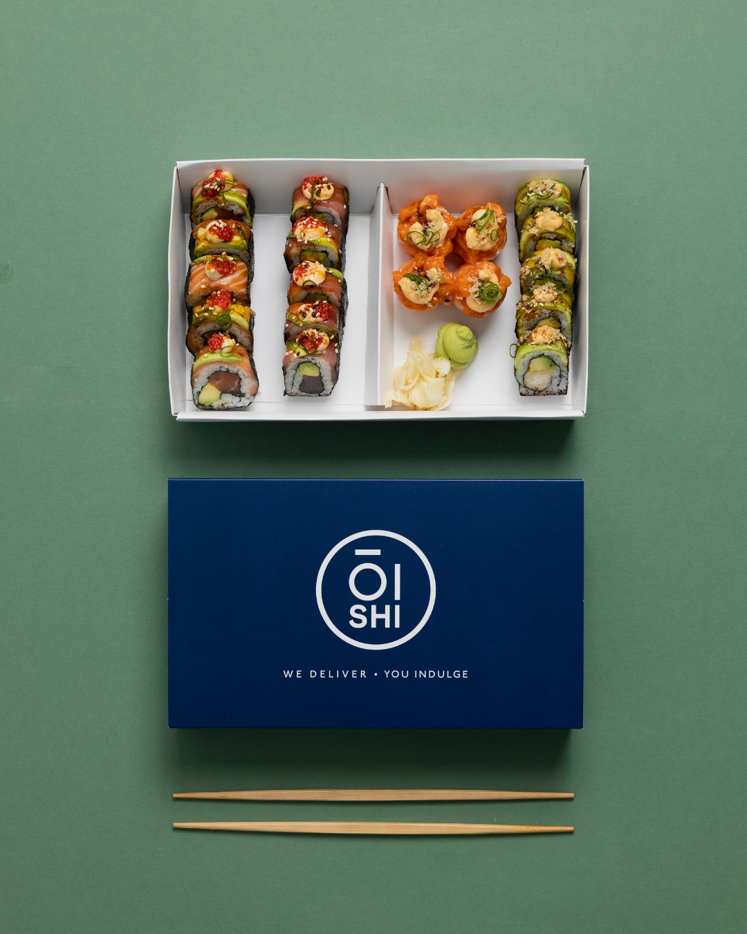 Oishi sushi box